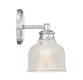 1-Light Wall Sconce in Chrome