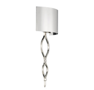 Como LED Wall Sconce in Polished Nickel