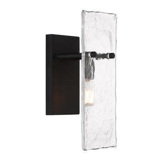 Genry 1-Light Wall Sconce in Matte Black