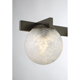 Darien 3-Light Bathroom Vanity Light in Mediterranean Bronze