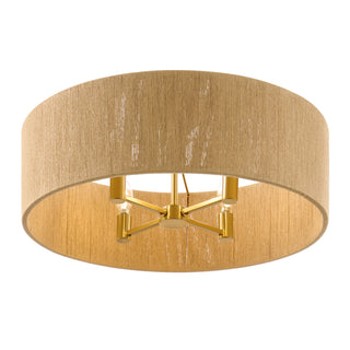 Maynard 4-Light Ceiling Light in Warm Brass