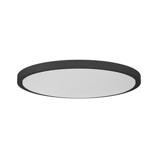 20" LED Flush Mount in Black
