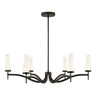 Butler 6-Light Chandelier in Mediterranean Bronze