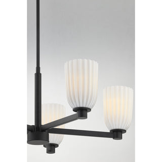 Baldwin 5-Light Chandelier in Matte Black