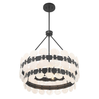 Bancroft 5-Light Chandelier in Matte Black