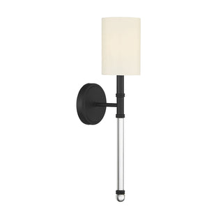 Fremont 1-Light Wall Sconce in Matte Black