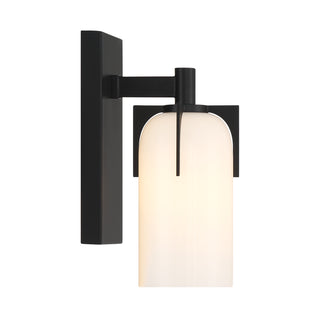 Caldwell 1-Light Wall Sconce in Matte Black