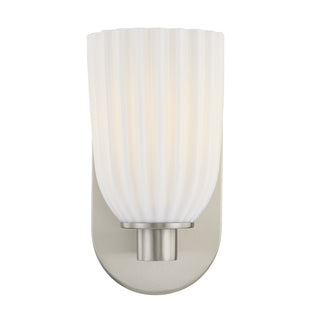 Baldwin 1-Light Wall Wall Sconce in Satin Nickel