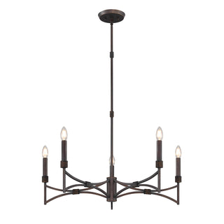 Gardner 5-Light Chandelier in Champagne Mist