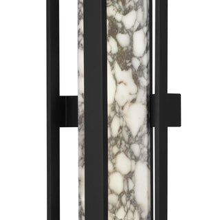 Roundabout Wall Sconce  Sand Black