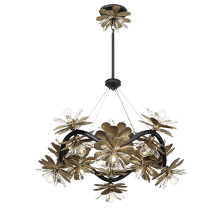 Giselle 16-Light Chandelier in Delphine