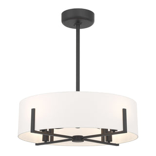 Mansell 4-Light Fan D'Lier in Matte Black
