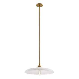 Hadley 1-Light Pendant in Warm Brass