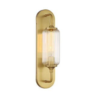 Holton 1-Light Wall Sconce in Warm Brass