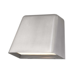 Bull Wall Sconce  Brushed Aluminum