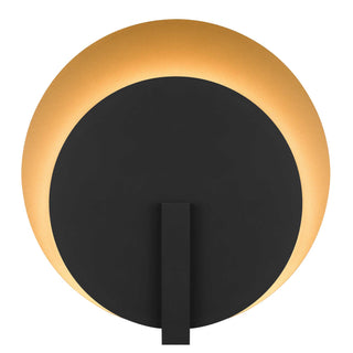 Eclispe 18 Inch Outdoor Wall Sconce in Sand Black Finish