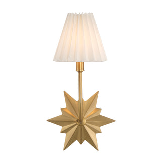 Crestwood 1-Light Wall Sconce in Warm Brass