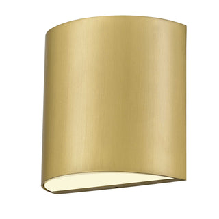 Veil Wall Sconce  Brushed Brass