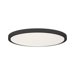 20" LED Flush Mount in Black
