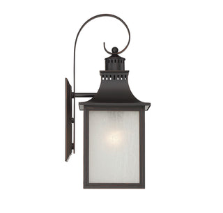 Monte Grande 1-Light Outdoor Wall Lantern in English Bronze