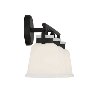 Kaden 3-Light Bathroom Vanity Light in Matte Black