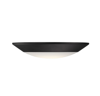 LED 5CCT Disc Light in Matte Black