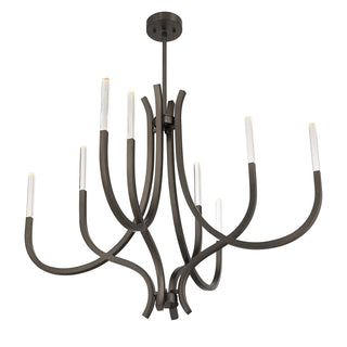 Bradford 8-Light Chandelier in Mediterranean Bronze