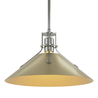 Henry Medium Steel Shade Pendant
