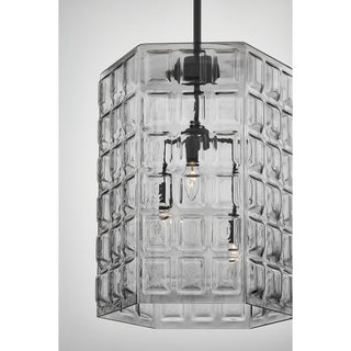 Reddick 3-Light Pendant in Matte Black