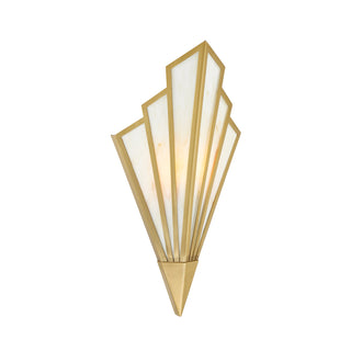 Rivage 1-Light LED Wall Sconce in Warm Brass