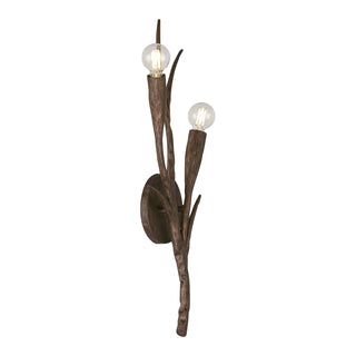 Palisades 2-Light Wall Sconce in Bark by Breegan Jane