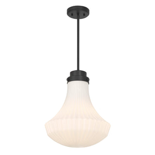Bartlet 1-Light Pendant in Matte Black