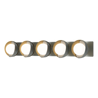 Brooklyn 5-Light Straight Double Shade Bath Sconce
