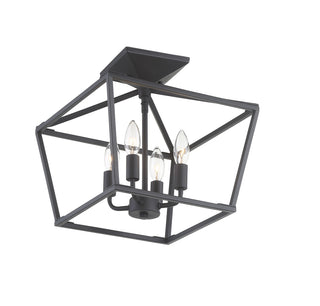 Townsend 4-Light Ceiling Light in Matte Black