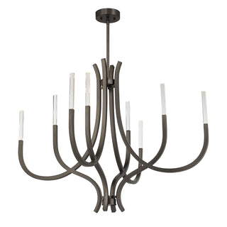 Bradford 8-Light Chandelier in Mediterranean Bronze