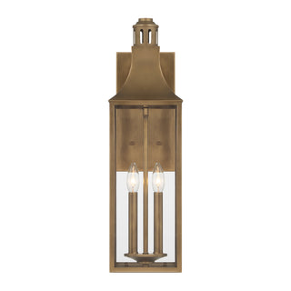 Lancaster 2-Light Outdoor Wall Lantern in Atlas Bronze