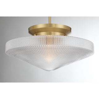 Norwich 1-Light Convertible in Warm Brass