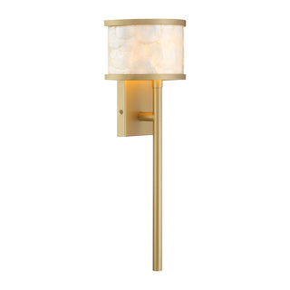 Mariquita 1-Light Wall Sconce in Spun Gold by Breegan Jane
