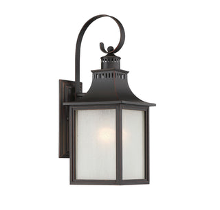 Monte Grande 1-Light Outdoor Wall Lantern in English Bronze