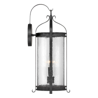 Preston 2-Light Outdoor Wall Lantern in Iron Oxide