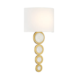 Marseille 1-Light Wall Sconce in Warm Brass