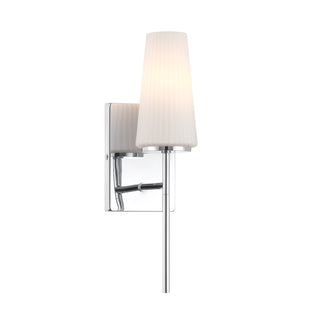 1-Light Wall Sconce in Chrome