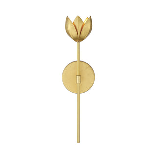 1-Light LED Wall Sconce in True Gold