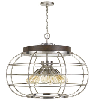 60W x 8 Liberty Metal Chandelier