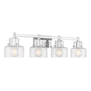 Dover 4-Light Bathroom Vanity Light in Chrome