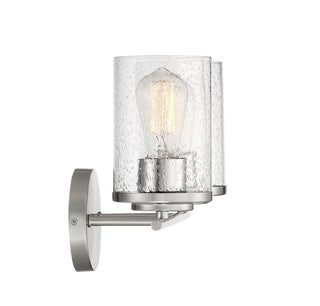 Marshall 2-Light Bathroom Vanity Light in Polished Chrome