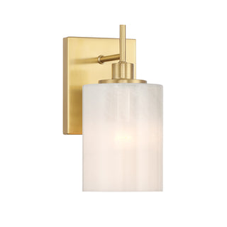 1-Light Wall Sconce in Natural Brass