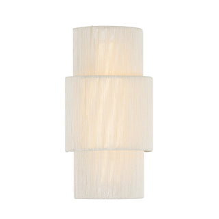 Balthazar LED Wall Sconce in Natural Abaca