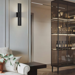 Slot Wall Sconce  Sand Black