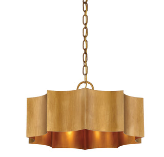 Shelby 3-Light Pendant in Gold Patina